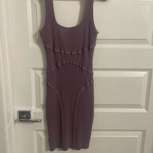 Sexy Purple bandage dress